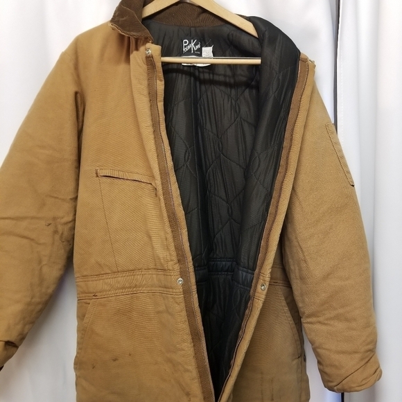 Vintage Polar King by Key Premium Waist Zip Insulated Duck Coveralls Size 46 XL - Picture 4 of 10